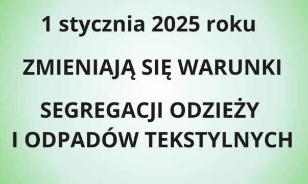 Nowe przepisy dotyczące zbiórki i recyklingu zużytych tekstyliów i odzieży