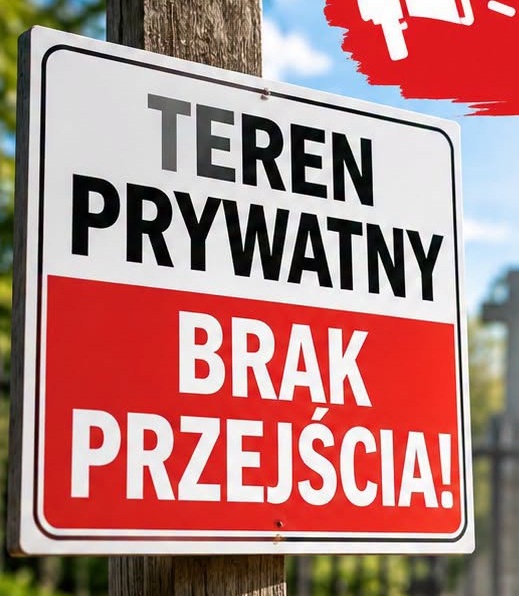 Zamknięcie przejście pomiędzy Cmentarzem Ewangelicko-Augsburskim a ogródkami działkowym przy ulicy Stefana Żeromskiegoi