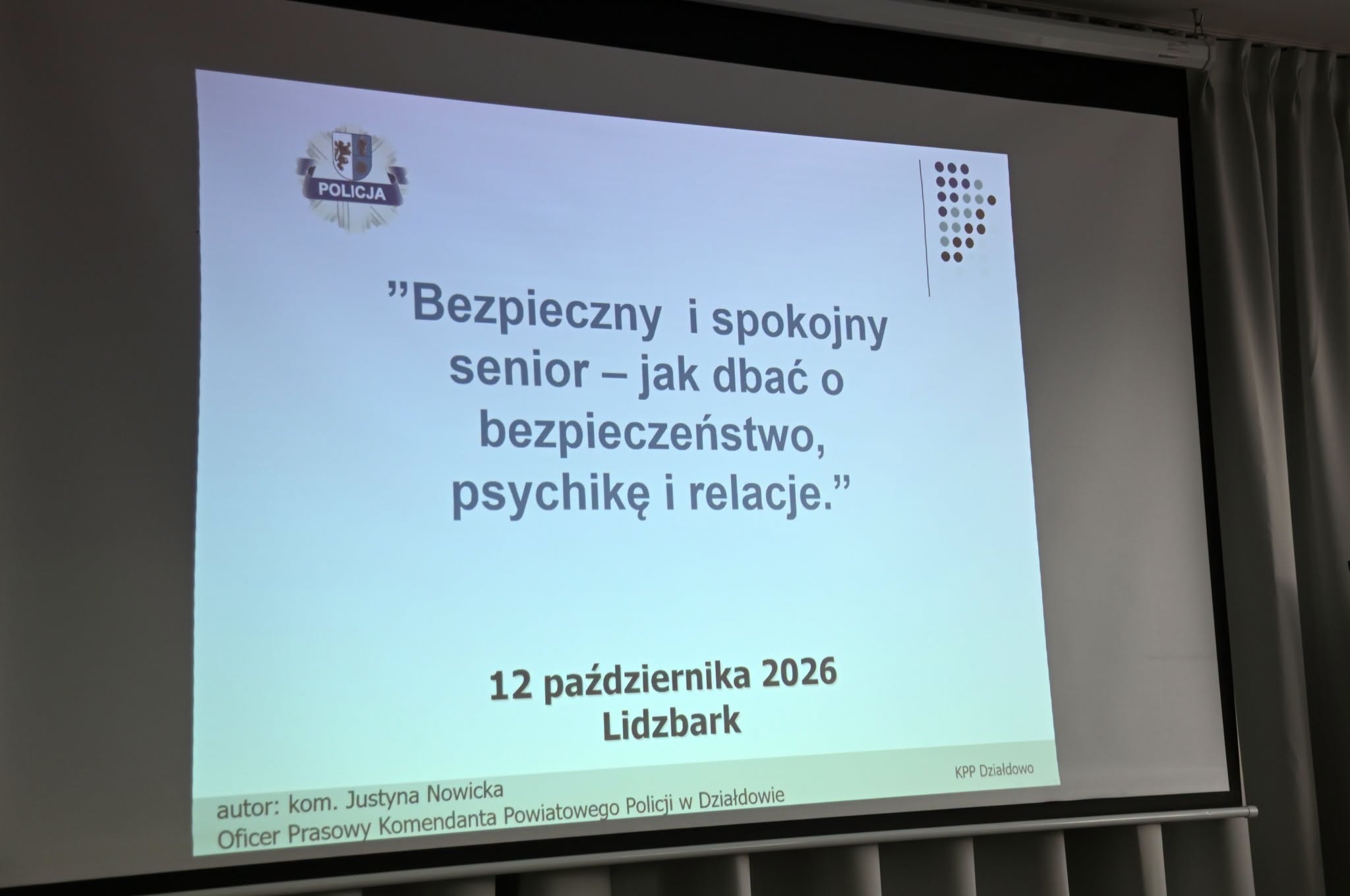 Bezpieczny i spokojny senior - za nami wyjątkowa konferencja!